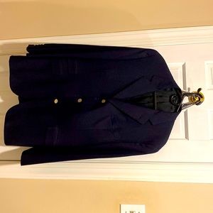 Men, navy blue Hermes Jacket 48 R